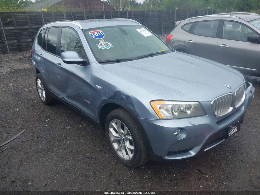 2011 BMW X3 XDRIVE35I | 5UXWX7C55BL733232 | UPCARS
