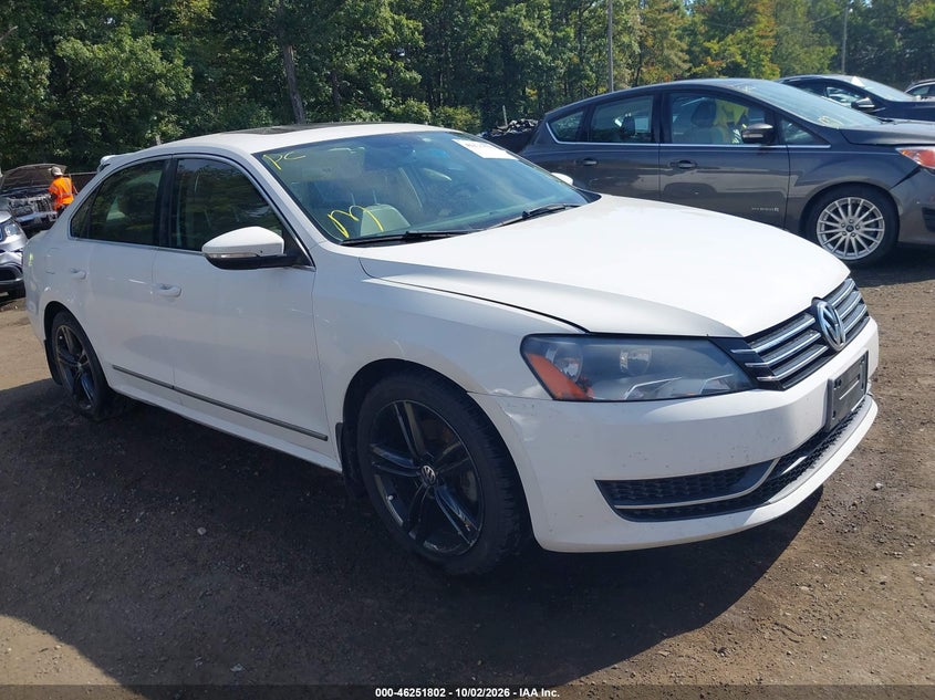 2012 VOLKSWAGEN PASSAT 2.5L SE | 1VWBP7A36CC018766 | UPCARS