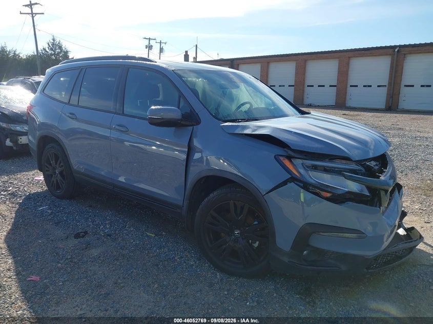 2022 HONDA PILOT AWD BLACK EDITION | 5FNYF6H75NB052920 | UPCARS