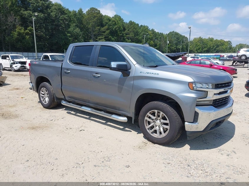 2020 CHEVROLET SILVERADO 1500 4WD  SHORT BED LT | 1GCUYDED7LZ324687 | UPCARS