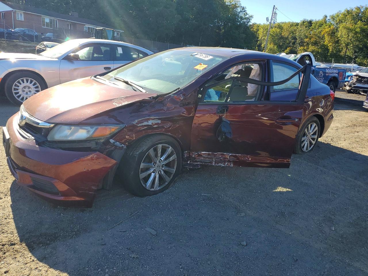 2012 HONDA CIVIC EX | 19XFB2F82CE353168 | UPCARS