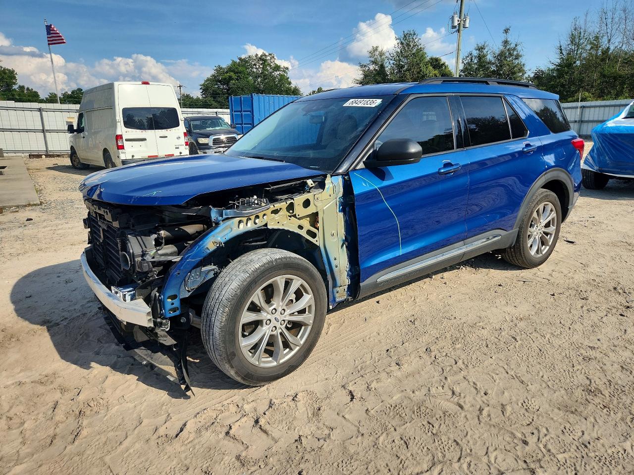 2022 FORD EXPLORER XLT | 1FMSK8DH6NGA76933 | UPCARS
