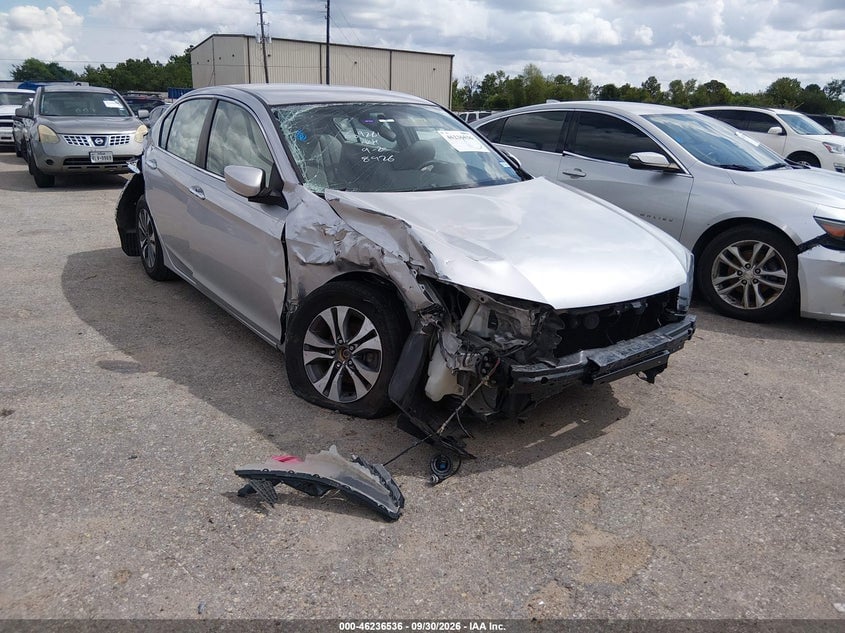 2013 HONDA ACCORD LX | 1HGCR2F39DA038926 | UPCARS