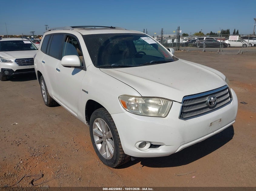 2008 TOYOTA HIGHLANDER HYBRID LIMITED | JTEEW44A982025313 | UPCARS