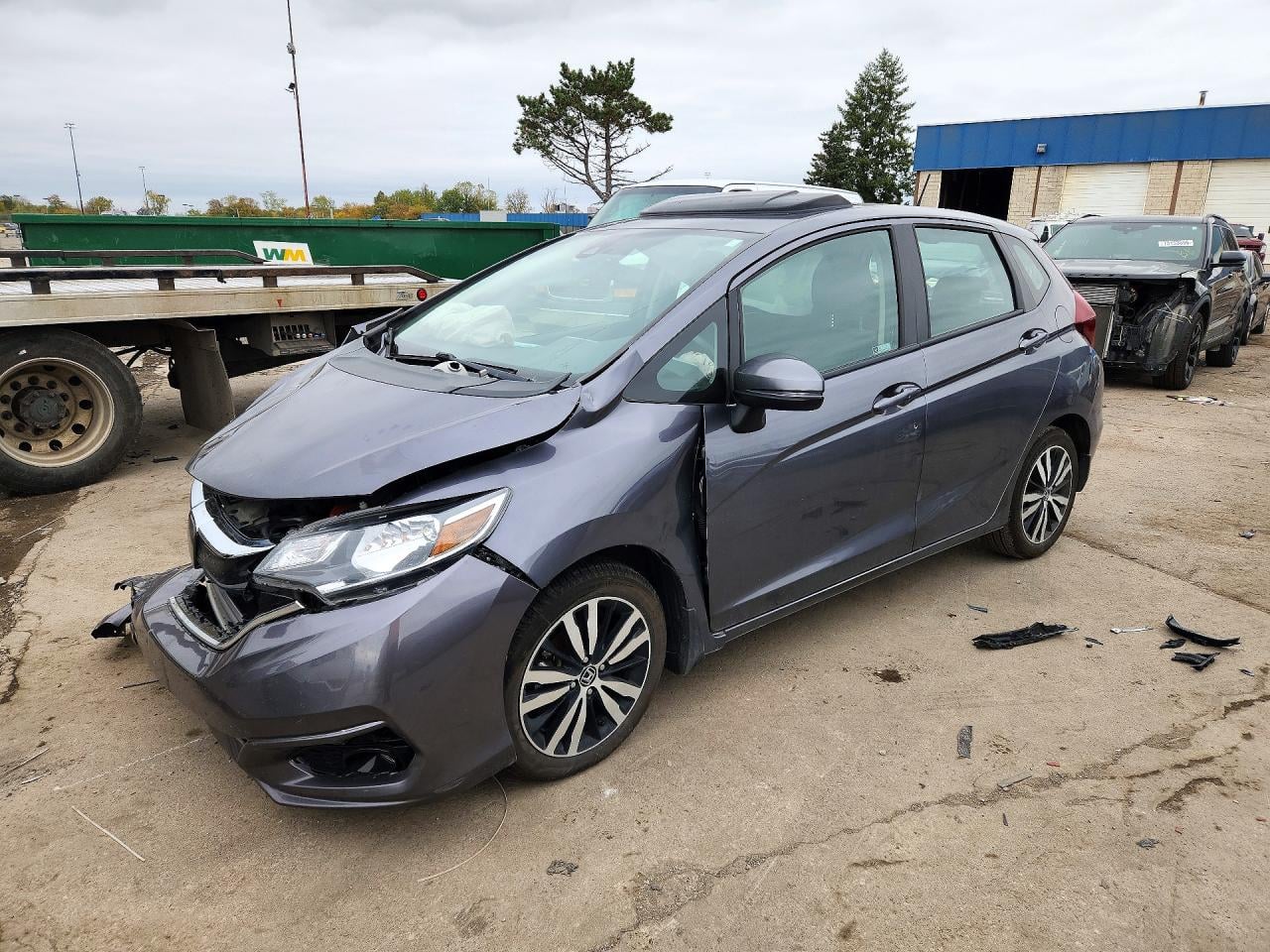 2020 HONDA FIT EX | 3HGGK5H8XLM712969 | UPCARS