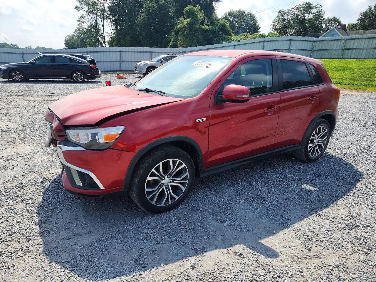 2018 MITSUBISHI OUTLANDER ES | JA4AP3AW4JU025461 | UPCARS