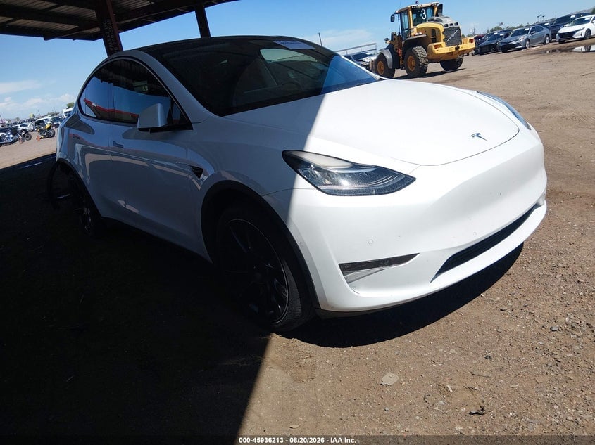 2022 TESLA MODEL Y LONG RANGE DUAL MOTOR ALL-WHEEL DRIVE | 7SAYGDEE7NF412986 | UPCARS