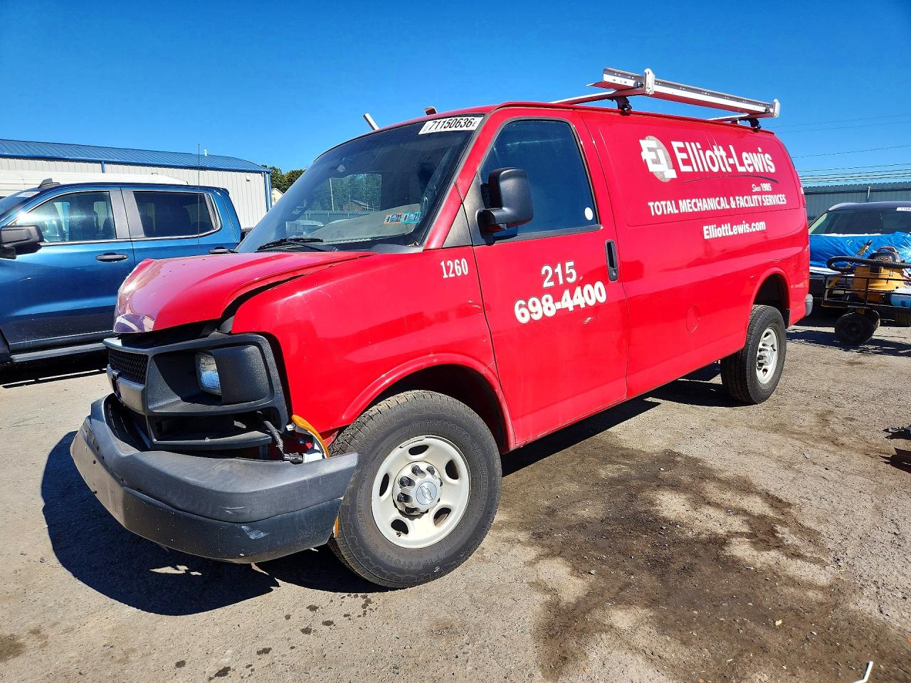 2016 CHEVROLET EXPRESS | 1GCWGAFFXG1209497 | UPCARS