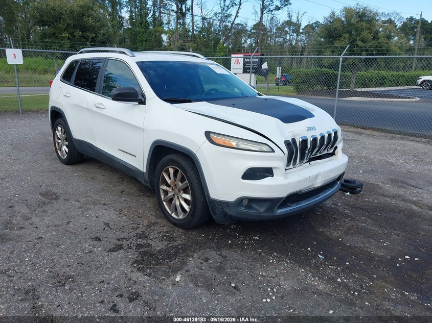 2016 JEEP CHEROKEE LIMITED | 1C4PJLDB3GW211791 | UPCARS