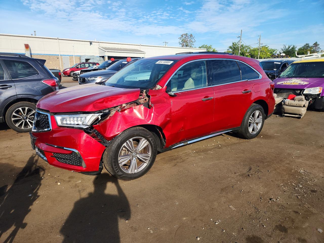 2020 ACURA MDX | 5J8YD4H31LL045448 | UPCARS