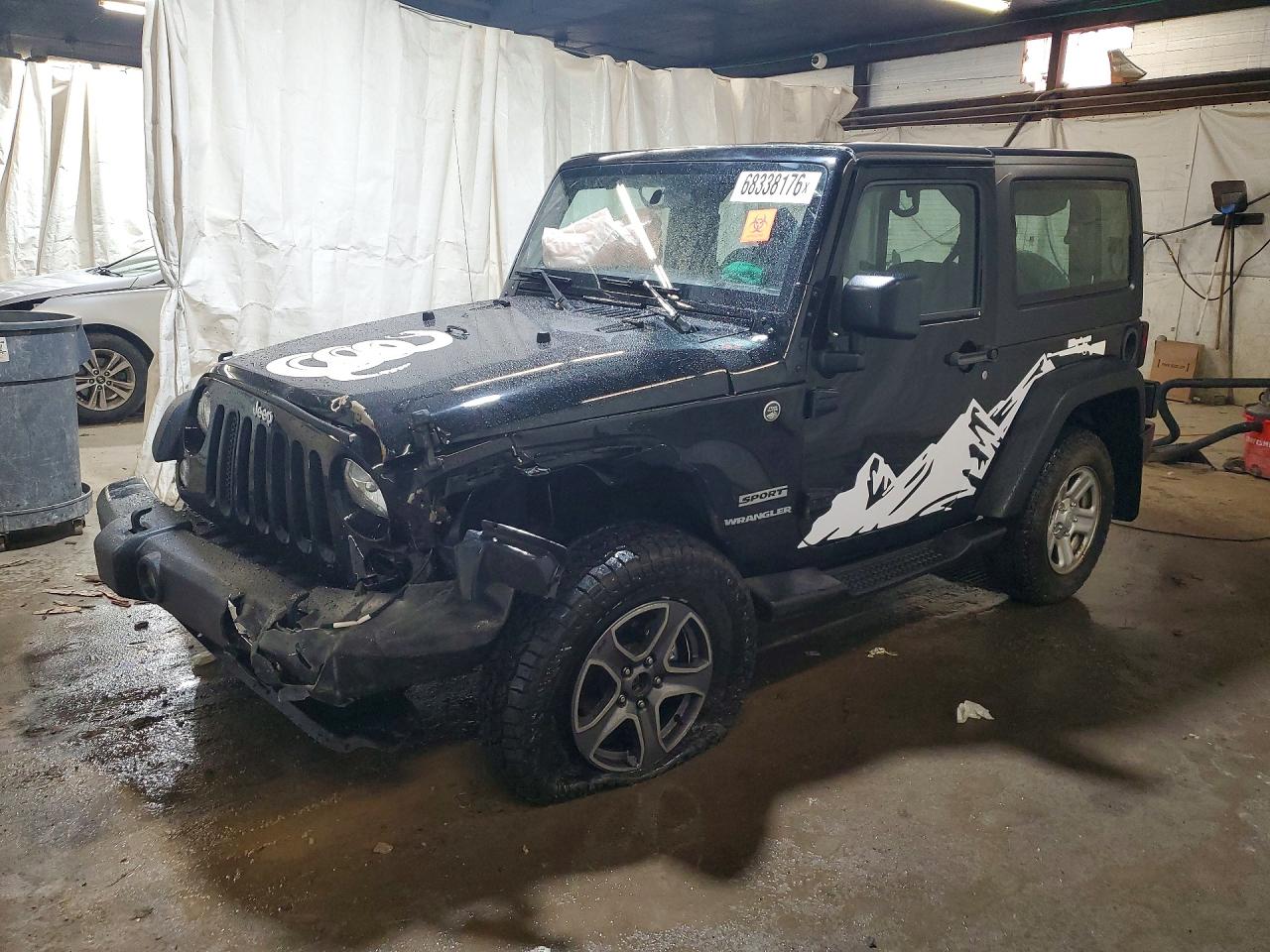 2015 JEEP WRANGLER SPORT | 1C4AJWAG0FL650843 | UPCARS