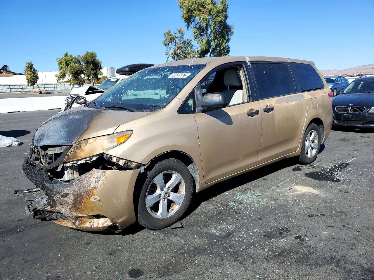 2012 TOYOTA SIENNA BASE 7-PASSENGER | 5TDKA3DC4CS011810 | UPCARS