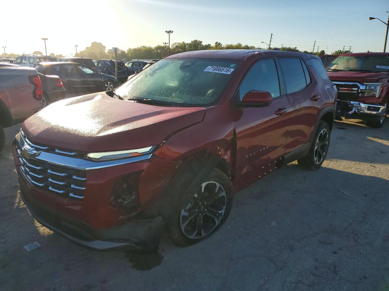 2025 CHEVROLET EQUINOX LT | 3GNAXHEG4SL219075 | UPCARS