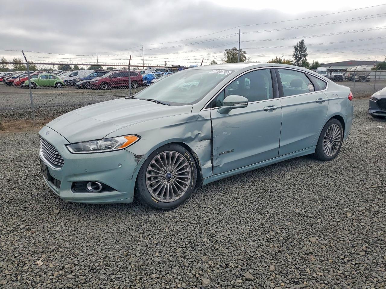 2013 FORD FUSION TITANIUM HEV | 3FA6P0RU2DR380059 | UPCARS