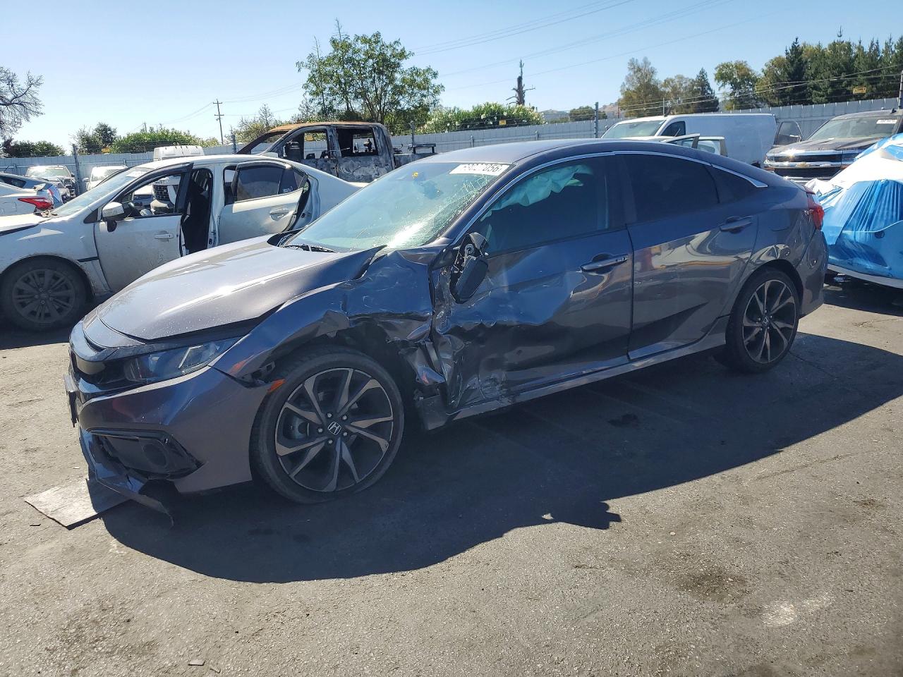 2019 HONDA CIVIC SPORT | 2HGFC2F83KH575056 | UPCARS