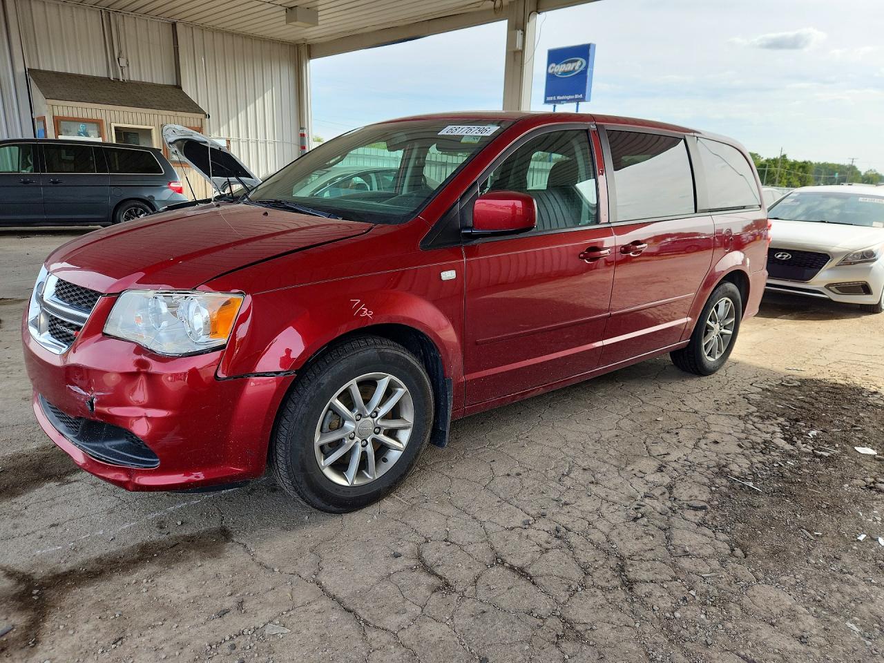 2014 DODGE CARAVAN SE | 2C4RDGBG4ER405533 | UPCARS