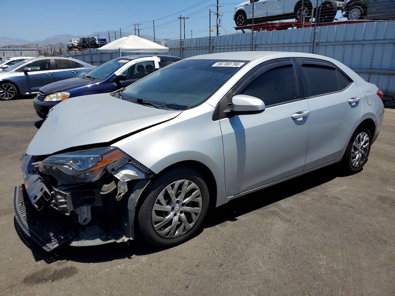 2019 TOYOTA COROLLA LE | 2T1BURHEXKC147985 | UPCARS