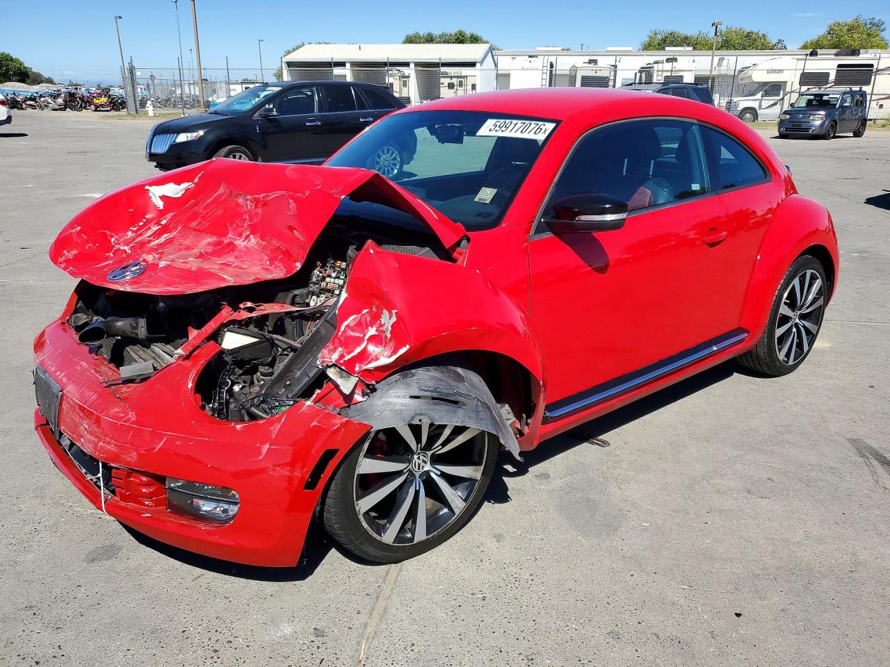 2012 VOLKSWAGEN BEETLE TURBO | 3VWVA7AT9CM659424 | UPCARS