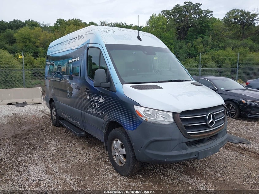 2019 MERCEDES-BENZ SPRINTER 2500 STANDARD ROOF V6 | WD4PF0CDXKT003149 | UPCARS