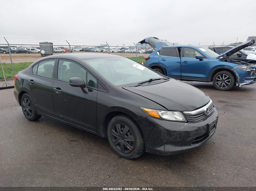 2012 HONDA CIVIC LX | 19XFB2F58CE094059 | UPCARS