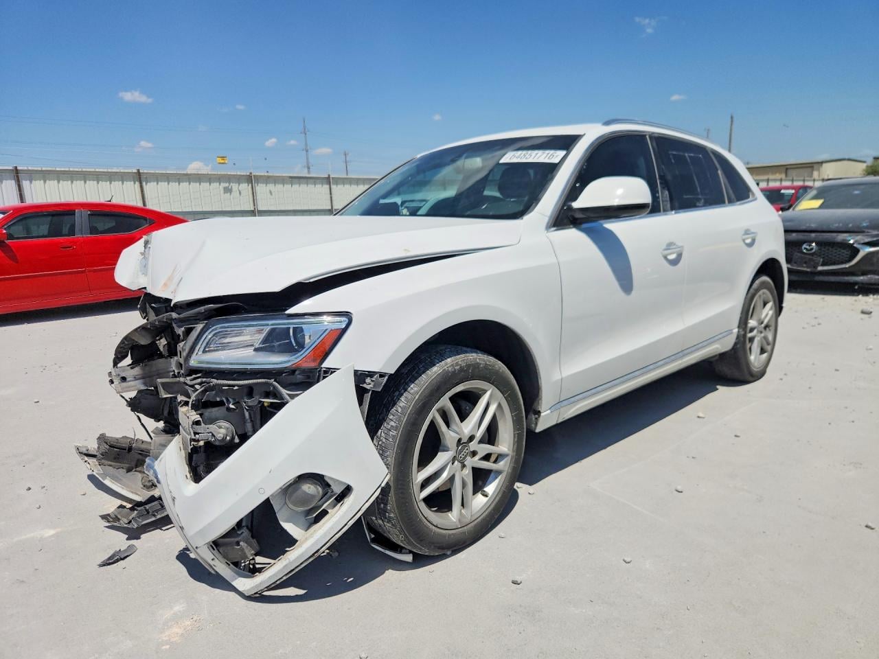 2017 AUDI Q5 PREMIUM PLUS | WA1L2AFP8HA084747 | UPCARS