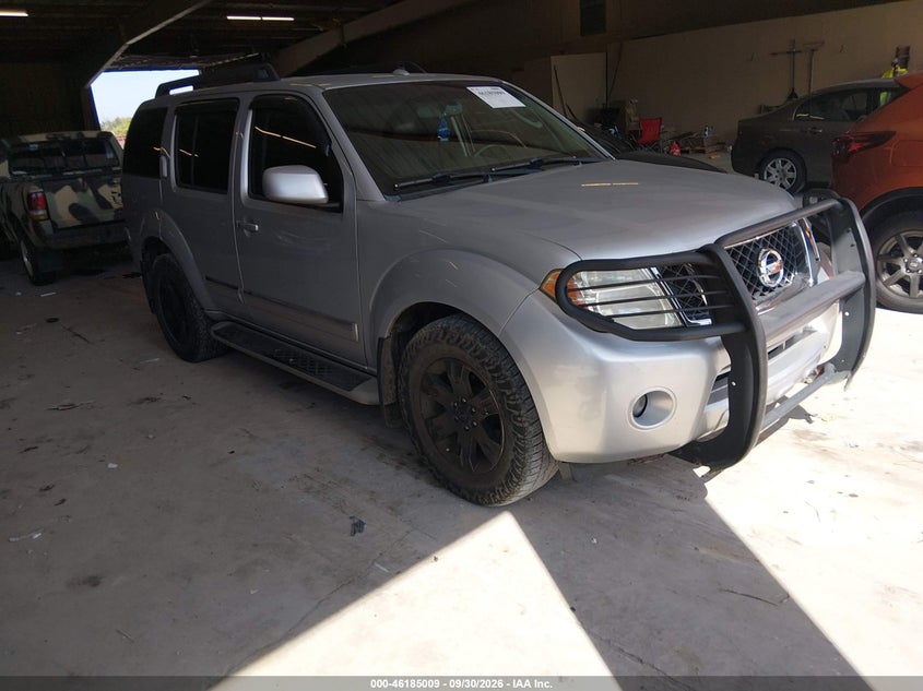 2011 NISSAN PATHFINDER SILVER | 5N1AR1NN2BC623234 | UPCARS