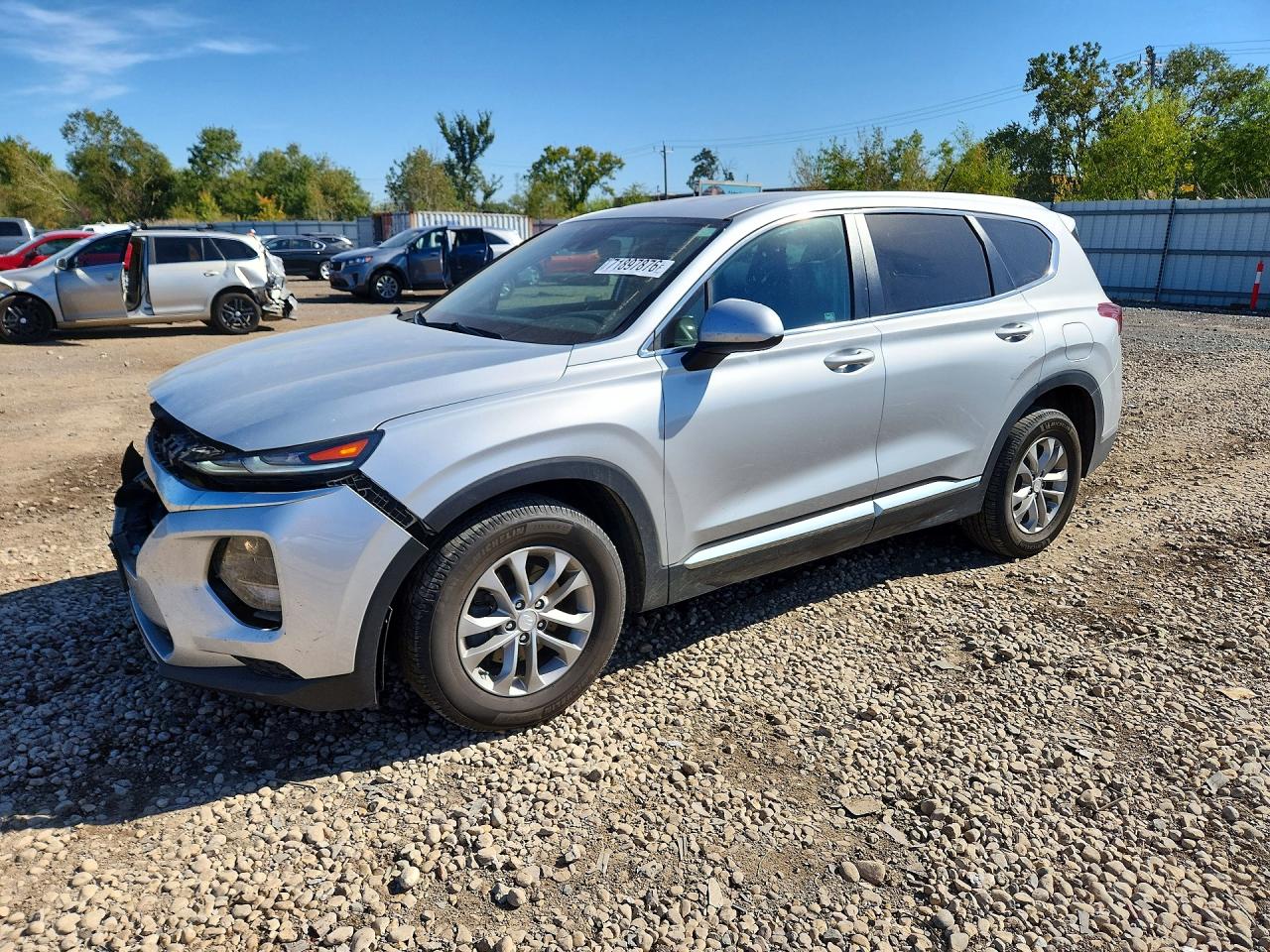 2020 HYUNDAI SANTA FE SE | 5NMS2CADXLH173258 | UPCARS