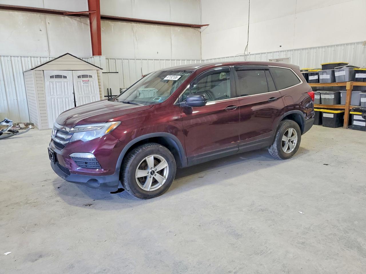 2016 HONDA PILOT LX | 5FNYF6H1XGB020060 | UPCARS