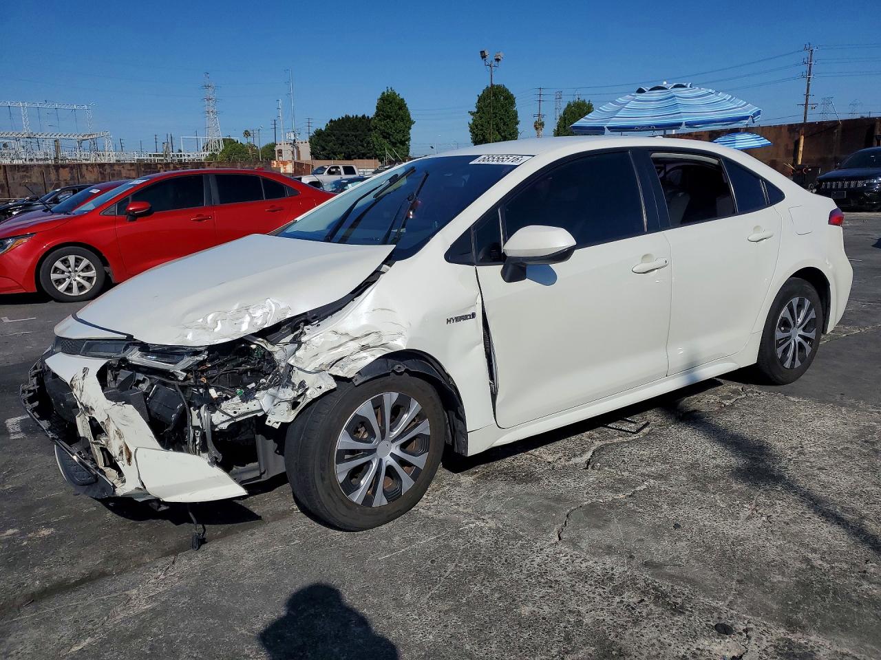 2020 TOYOTA COROLLA LE | JTDEBRBE9LJ020680 | UPCARS