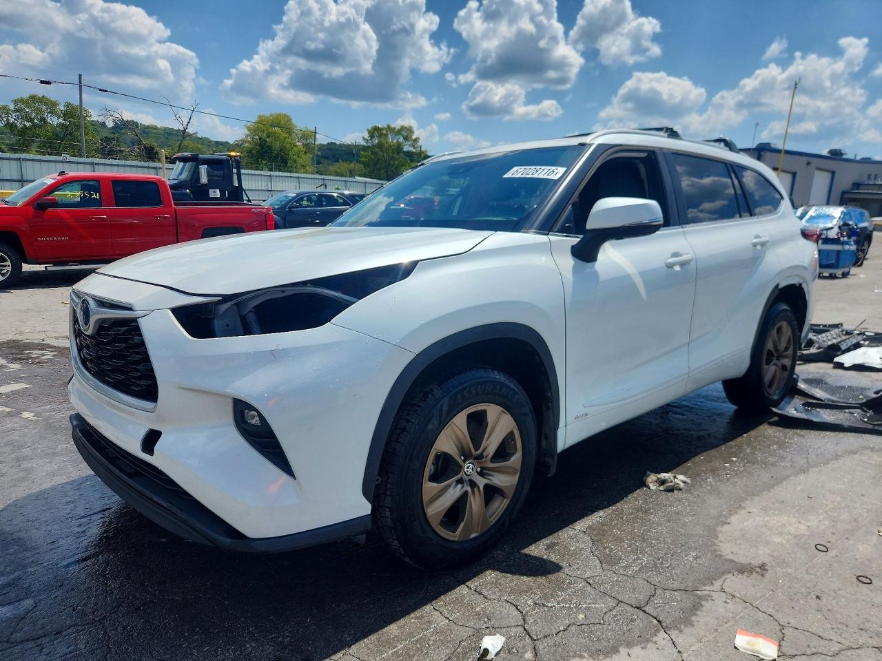 2023 TOYOTA HIGHLANDER HYBRID BRONZE EDITION | 5TDABRCH8PS112671 | UPCARS