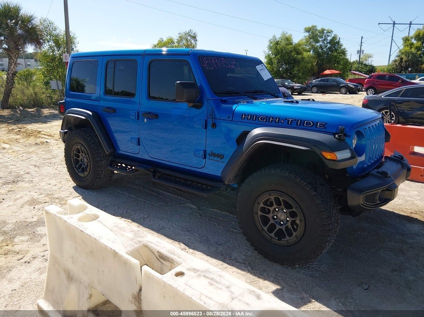 2023 JEEP WRANGLER 4-DOOR HIGH TIDE 4X4 | 1C4HJXDG6PW673219 | UPCARS