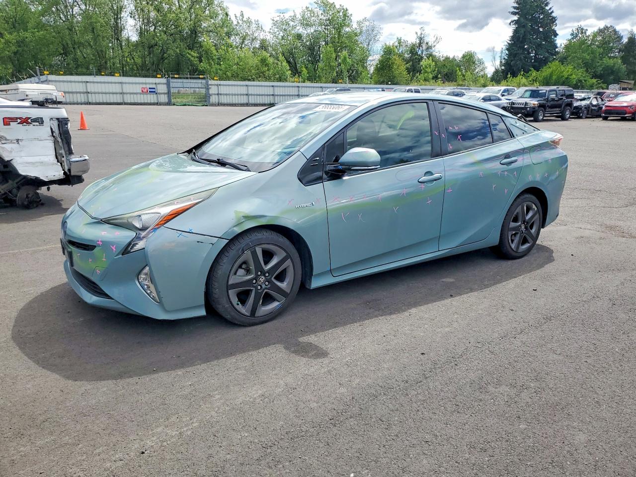 2016 TOYOTA PRIUS THREE TOURING | JTDKARFU3G3019803 | UPCARS