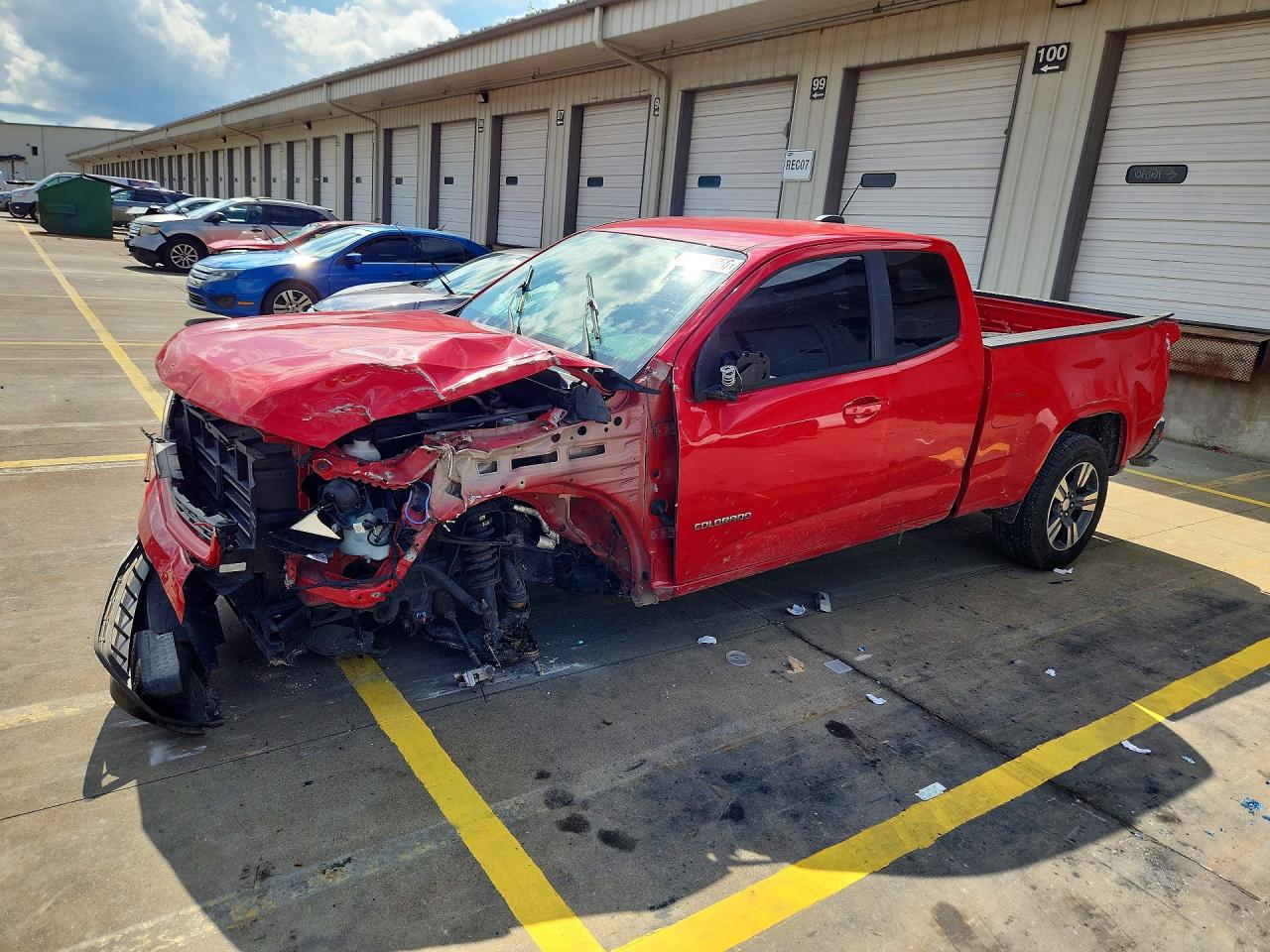 2018 CHEVROLET COLORADO | 1GCHSBEAXJ1124220 | UPCARS
