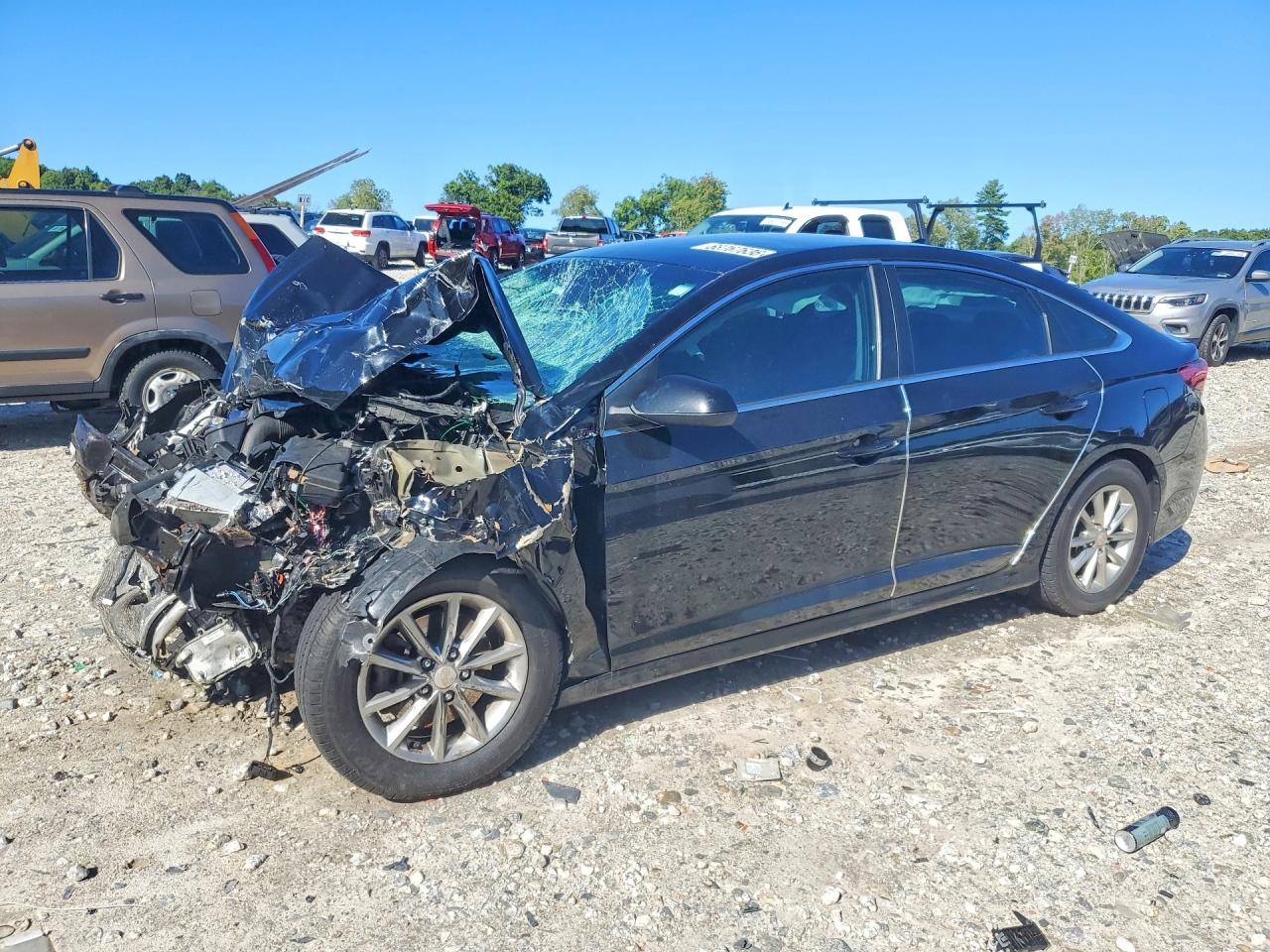 2018 HYUNDAI SONATA SE | 5NPE24AF5JH706623 | UPCARS