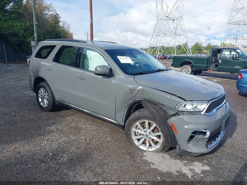 2022 DODGE DURANGO SXT AWD | 1C4RDJAG9NC132287 | UPCARS