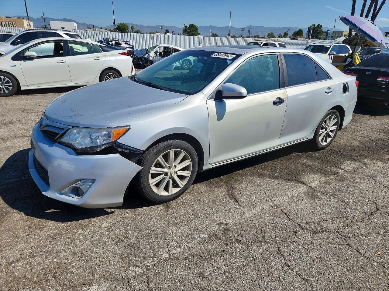 2012 TOYOTA CAMRY XLE | 4T4BF1FK1CR170517 | UPCARS