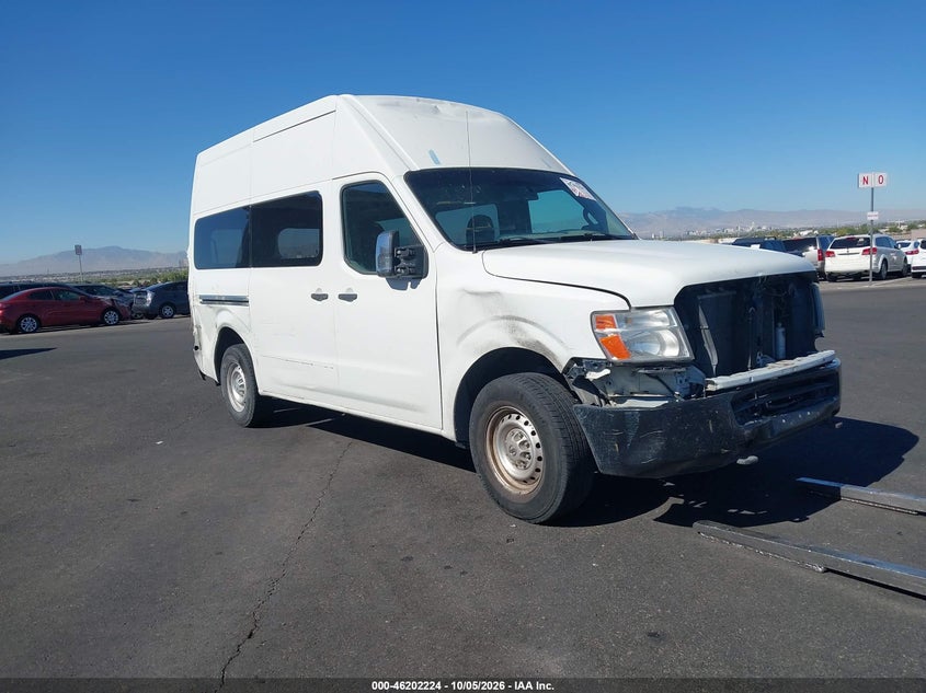 2015 NISSAN NV CARGO NV2500 HD S V8/SL V8/SV V8 | 1N6AF0LX1FN803341 | UPCARS
