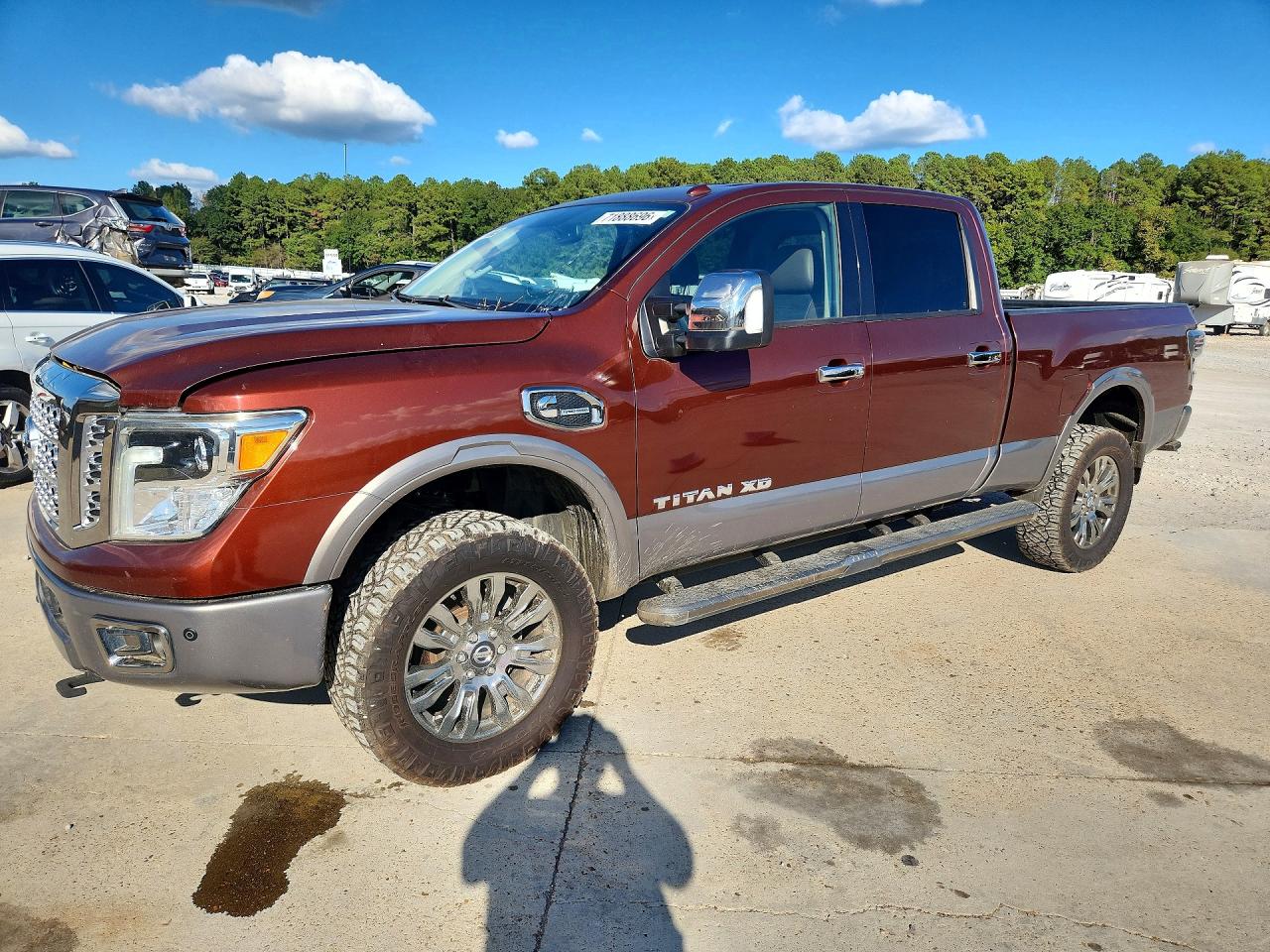 2017 NISSAN TITAN PLATINUM RESERVE | 1N6BA1F40HN548548 | UPCARS