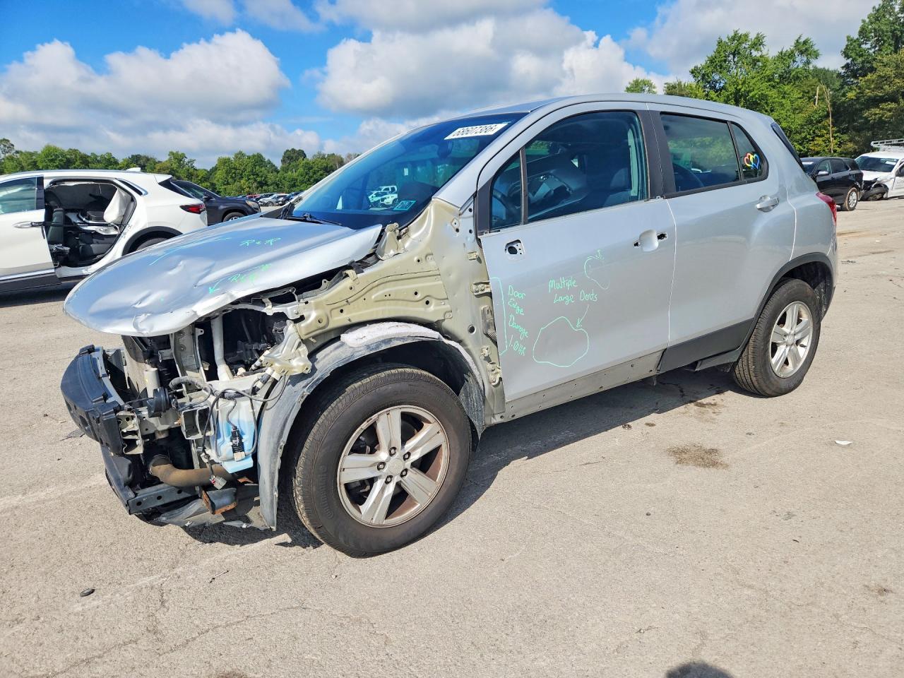 2019 CHEVROLET TRAX LS | 3GNCJNSB9KL379907 | UPCARS