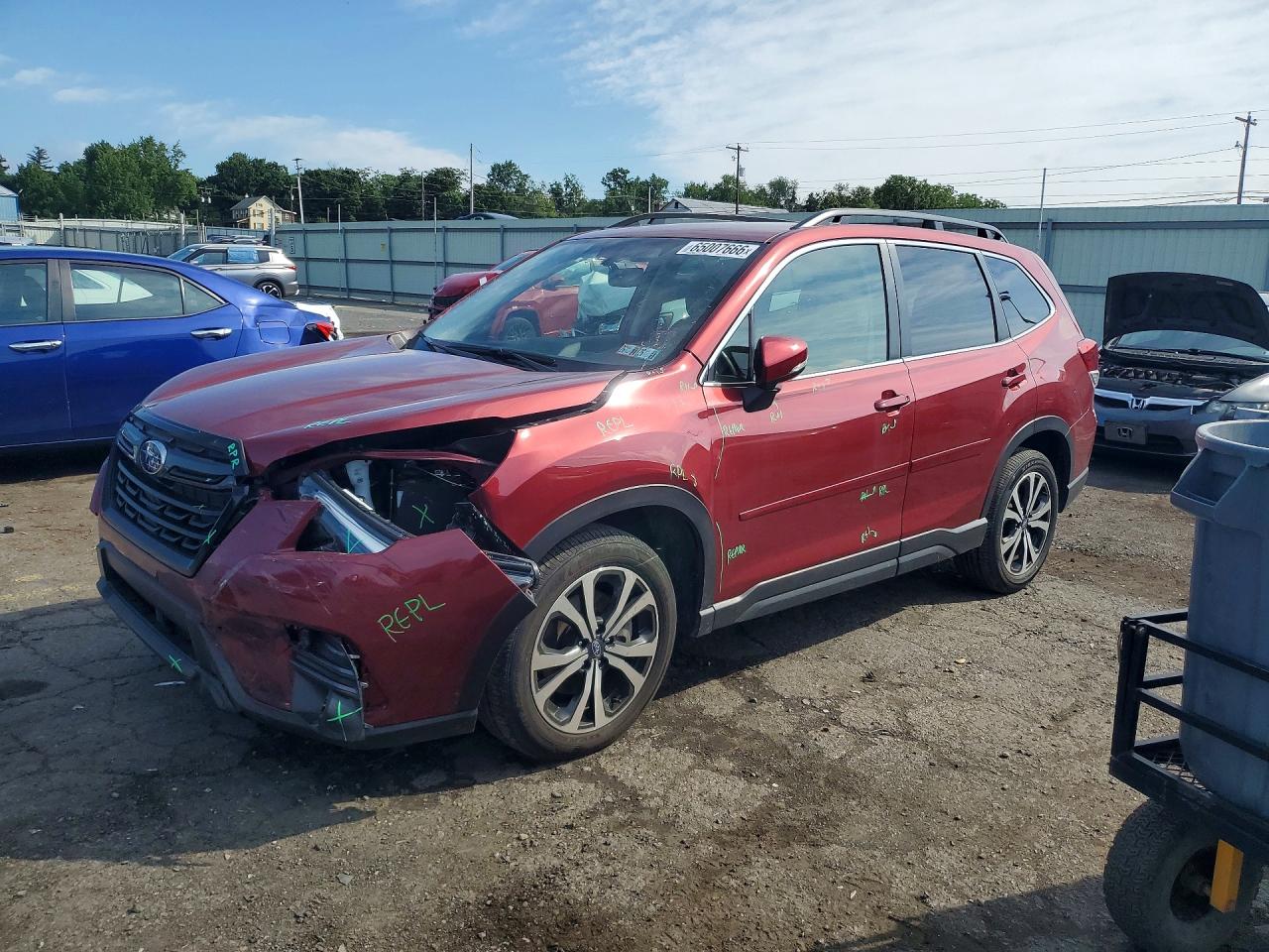 2023 SUBARU FORESTER LIMITED | JF2SKAPC1PH549244 | UPCARS