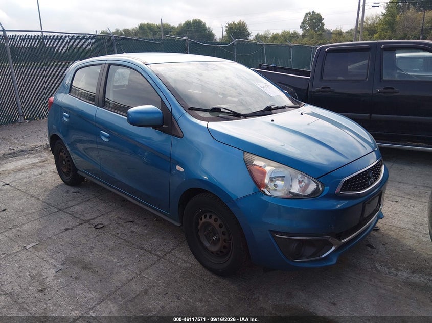 2017 MITSUBISHI MIRAG ES | ML32A3HJ7HH009704 | UPCARS