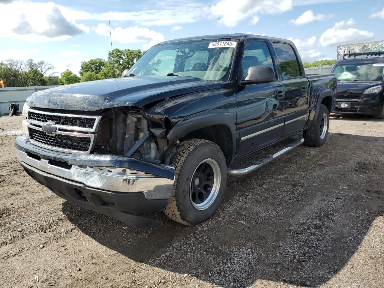 2007 CHEVROLET SILVERADO K1500 CLASSIC CREW CAB | 2GCEK13Z871130476 | UPCARS