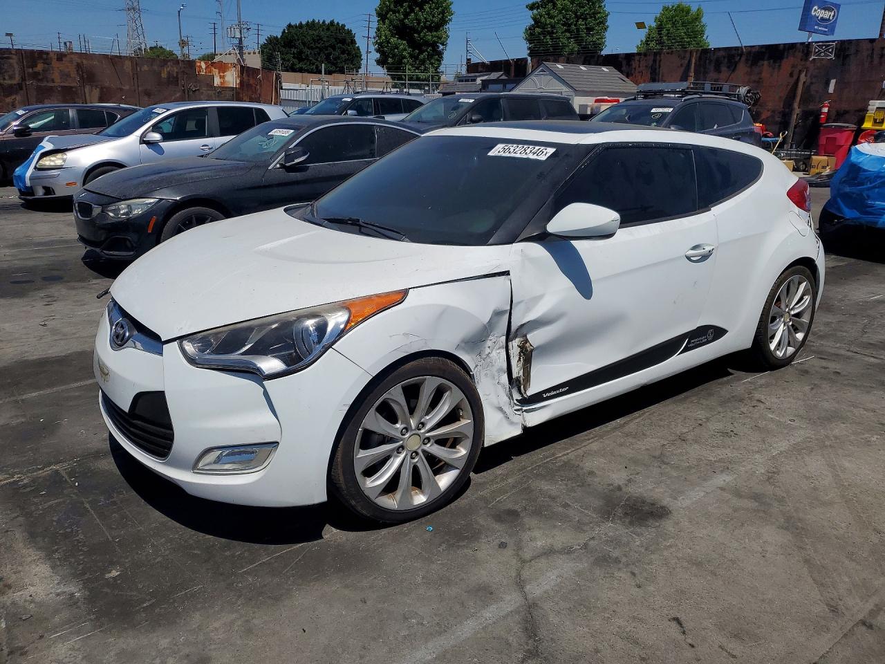 2016 HYUNDAI VELOSTER BASE | KMHTC6AD6GU293927 | UPCARS