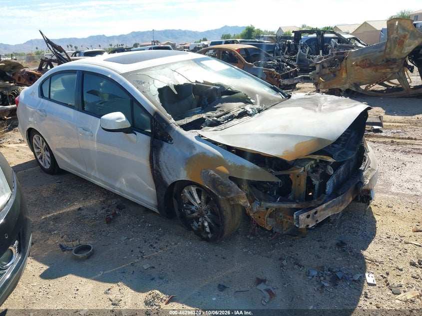 2012 HONDA CIVIC EX-L | 2HGFB2F99CH513965 | UPCARS