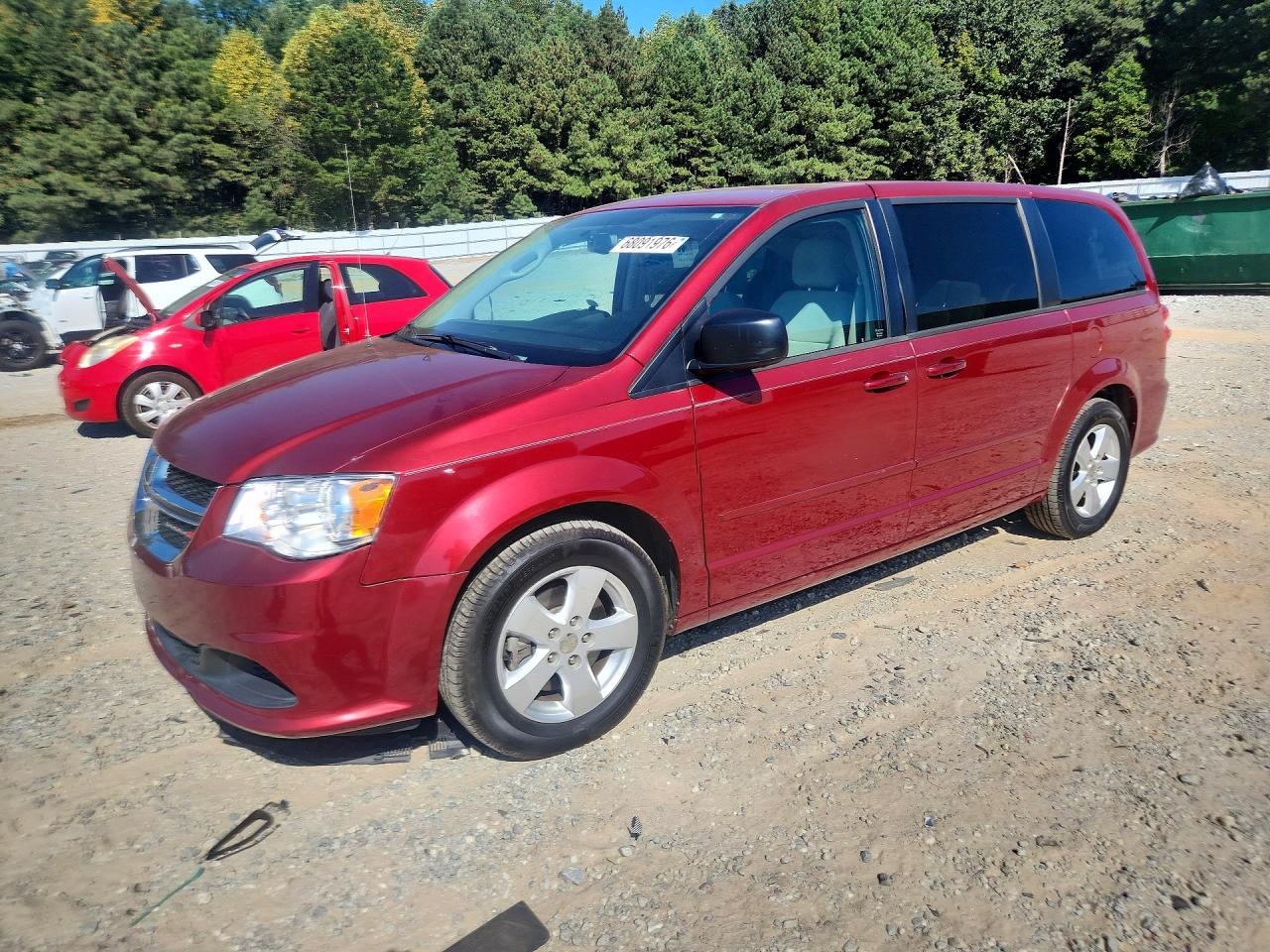 2014 DODGE CARAVAN SE | 2C4RDGBG1ER167429 | UPCARS