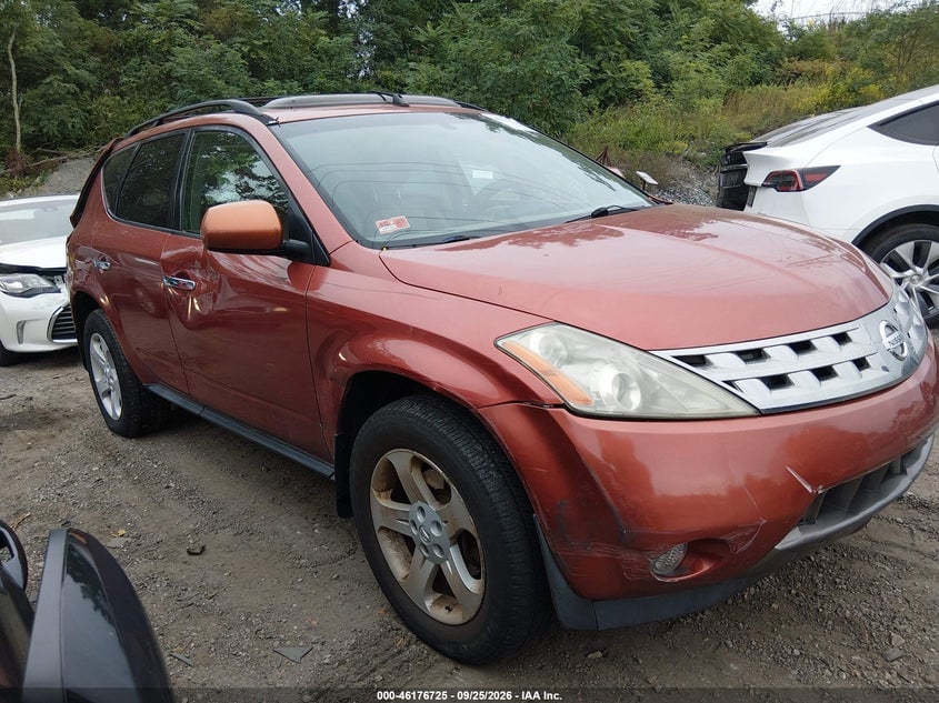 2005 NISSAN MURANO SL | JN8AZ08W45W405063 | UPCARS