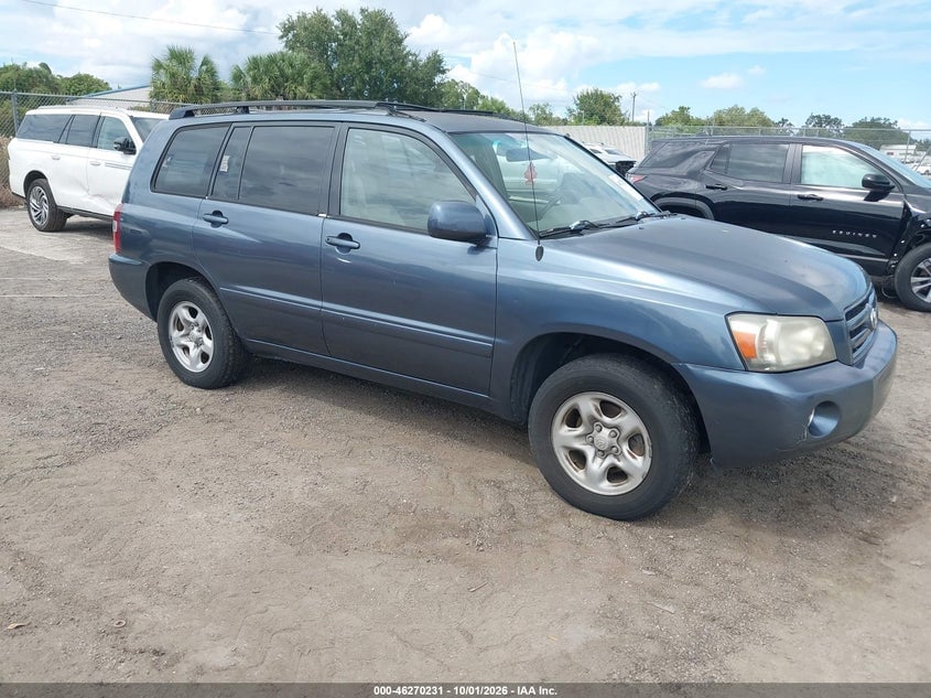2006 TOYOTA HIGHLANDER | JTEGD21A260138343 | UPCARS