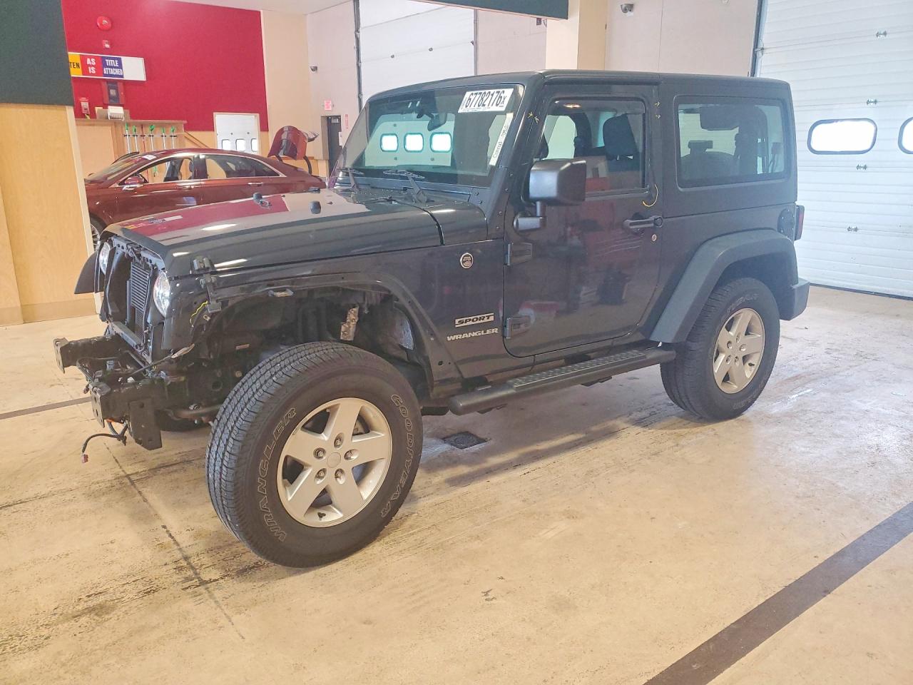 2017 JEEP WRANGLER SPORT | 1C4AJWAG0HL637173 | UPCARS
