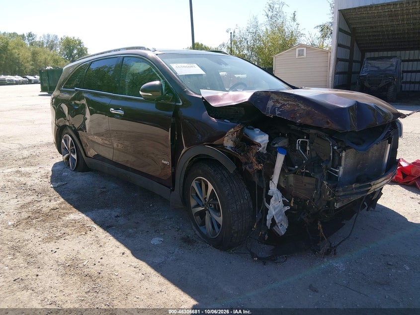 2019 KIA SORENTO 3.3L EX | 5XYPHDA54KG509367 | UPCARS