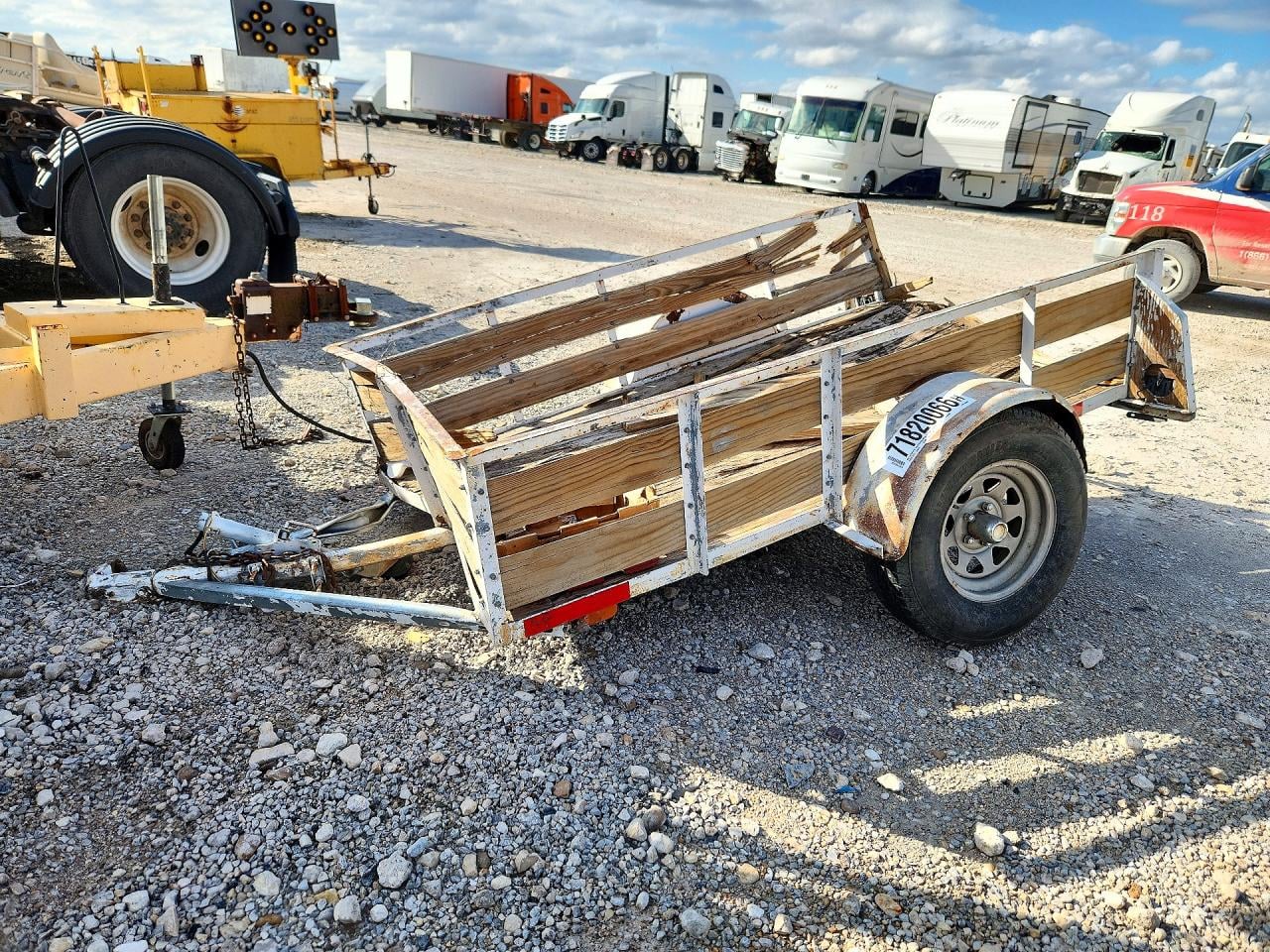 1984 HOMEMADE TRAILE TRAILERS UTILITY TRAILER | HOMEMADENOV1N0000 | UPCARS